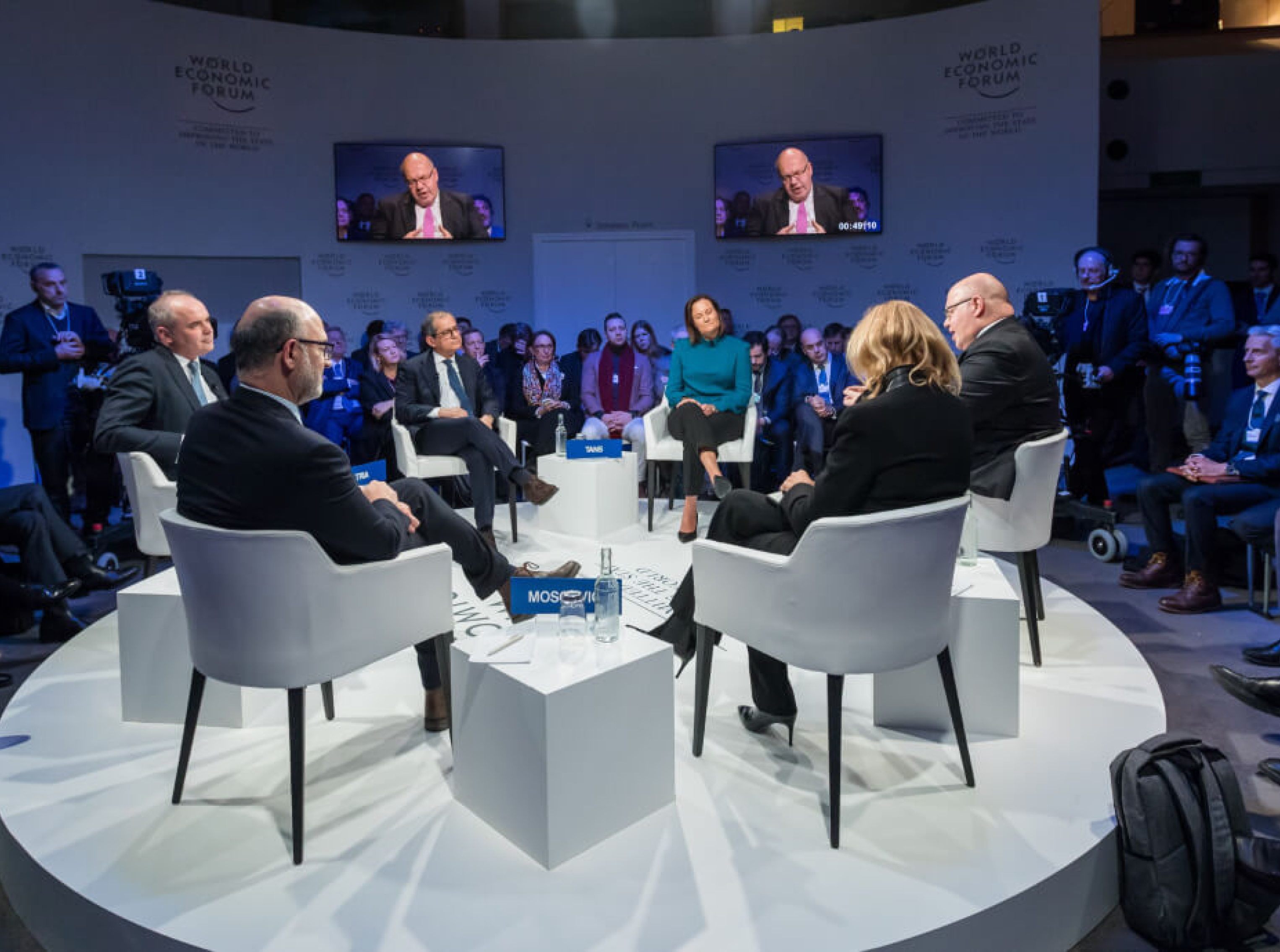Authors conference at World Economic Forum